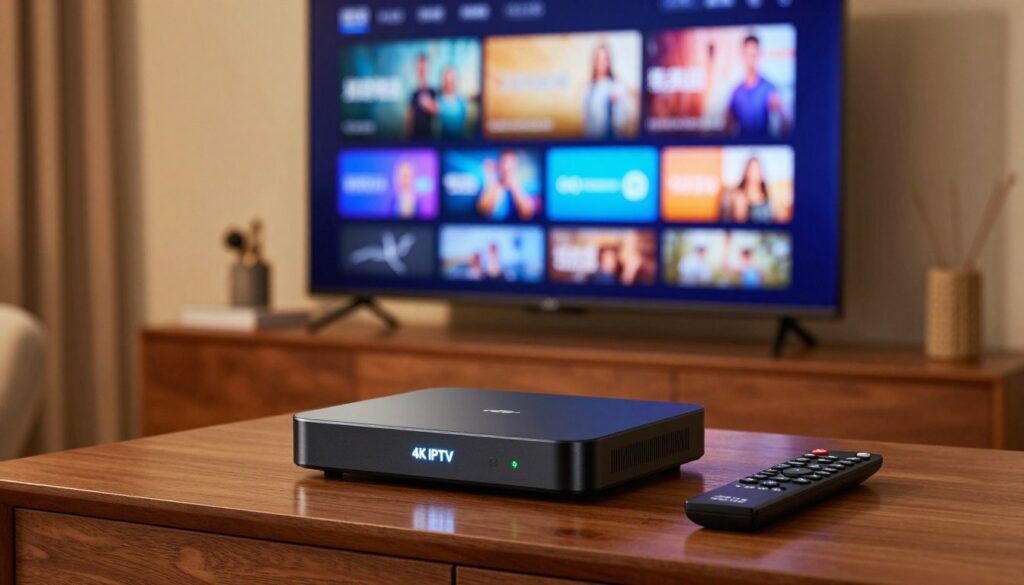 boîtier IPTV 4k