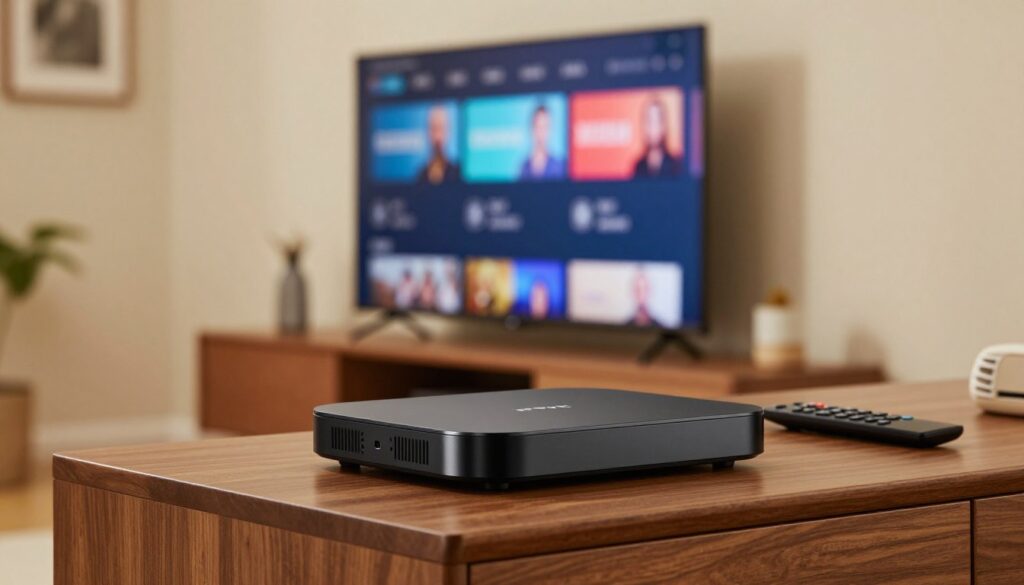 box iptv milieu de gamme